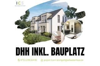 Doppelhaushälfte kaufen in 73630 Remshalden, Doppelhaushälfte in Aussichtslage von Grunbach - Inkl. Bauplatz!!!