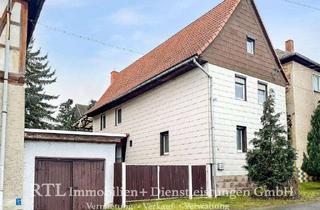 Bauernhaus kaufen in 07806 Neustadt, Platzwunder zum fairen Preis: Bauernhaus mit viel Wohnfläche, Nebengebäude und Garage (A1661)