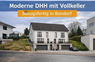 Doppelhaushälfte kaufen in 71149 Bondorf, Moderne Doppelhaushälfte mit Vollkeller – bezugsfertig in Bondorf