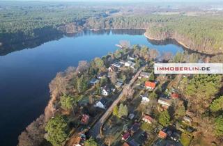 Grundstück zu kaufen in 15755 Teupitz, IMMOBERLIN.DE - Fantastische Wasserlage: Schönes Baugrundstück mit Seezugang