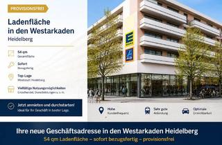 Geschäftslokal mieten in 69115 Bahnstadt, Provisionsfreie Retailfläche in den Westarkaden der Heidelberger Bahnstadt