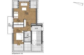Wohnung mieten in Am Kleibach, 48153 Münster, Charmante 2-Zimmer Dachgeschoss-Wohnung im 2. OG in Münster-Düesberg