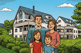 Wohnung kaufen in 86415 Mering, Ein Familien Unikat auf zwei Ebenen - mit Blick auf die Paar und Sonne im Herzen