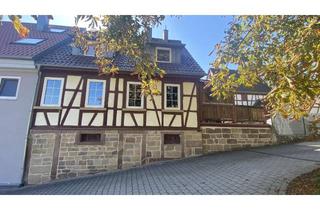 Doppelhaushälfte kaufen in 74193 Schwaigern, Wohnidylle im Fachwerkstil