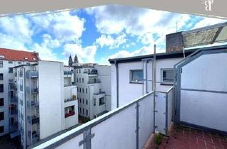 Wohnung mieten in 39104 Magdeburg, Über den Dächern der Stadt - Dachgeschosswohnung mit Domblick + Aufzug enthalten