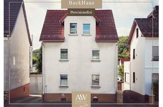 Haus kaufen in 35614 Aßlar, ***BackHaus*** Geräumig Leben in Asslar Stadt mit Nebengebäude, Garten, Hof, Garage. Provisionsfrei