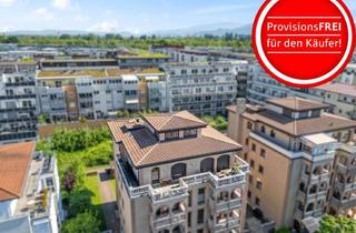 Penthouse kaufen in 79111 Rieselfeld, Hochwertiges Penthouse mit nahezu umlaufendem Balkon und Tiefgaragenstellplatz- Frei