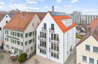 Wohnung kaufen in 88422 Bad Buchau, Neubau-ETW in 1A-Marktplatzlage– barrierefrei mit Aufzug, Küche & sofort bezugsfertig & Stellplatz