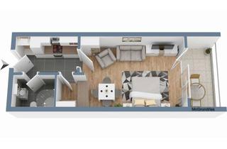 Wohnung kaufen in Kurstraße, 88175 Scheidegg, Schicke 1-Zimmer Wohnung mit Balkon im 1. OG in Scheidegg