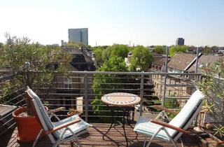 Wohnung mieten in Pempelforter Straße 10, 40211 Pempelfort, Lichtdurchflutete Maisonette mit großer Südwest-Terrasse