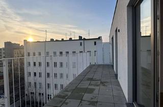 Wohnung mieten in Beusselstraße 31c, 10553 Berlin, Helle Dachgeschoss mit Sonnenterrasse * 3-Zimmer * Einbauküche * 2 Bäder * Zentrale Lage in Moabit