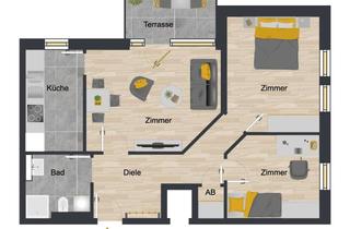 Wohnung mieten in Steffensweg 104, 37120 Bovenden, 3 Zimmer Wohnung in Bovenden mit Wohnberechtigungsschein!
