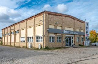Gewerbeimmobilie mieten in Coppistraße, 16227 Eberswalde, Vielseitig nutzbare Halle mit industriellem Charme