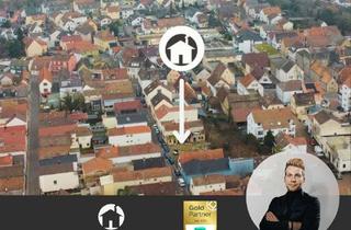 Grundstück zu kaufen in 67067 Rheingönheim, Baugrundstück mit genehmigtem Einfamilienhaus in Rheingönheim!