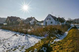 Grundstück zu kaufen in 89361 Landensberg, sonniges Grundstück mit Baugenehmigung für ein EFH