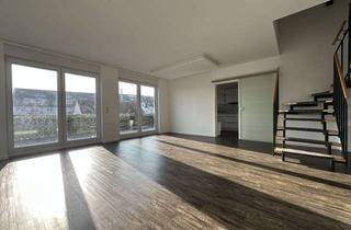 Penthouse kaufen in 65428 Rüsselsheim, Exklusive 4-Zimmer-Maisonette-Penthousewohnung in KfW-40-Bauweise – Stilvoll wohnen auf zwei Ebenen