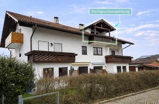 Wohnung kaufen in 83052 Bruckmühl, Charmante 3-Zimmer-Dachgeschosswohnung mit zwei Balkonen in ruhiger Lage von Heufeld