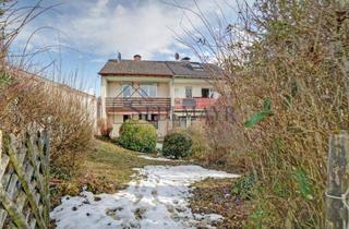 Haus kaufen in 82266 Inning, VERKAUF: Reiheneckhaus mit genehmigter Dachaufstockung – Ausbauhaus mit Potenzial