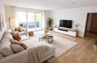 Wohnung mieten in 91578 Leutershausen, großzügige 3-Zimmer Wohnung 90 qm mit Balkon in Leutershausen in ruhiger Lage