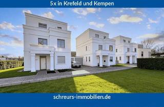 Villa kaufen in 47259 Huckingen, "Weiße Villen Angerbachauen" Edle Neubau-Einfamilienvilla - Premium Wohnen in Duisburg-Huckingen!