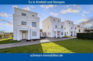 Villa kaufen in 47259 Huckingen, "Weiße Villen Angerbachauen" Edle Neubau-Einfamilienvilla - Premium Wohnen in Duisburg-Huckingen!