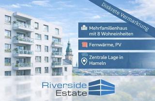 Mehrfamilienhaus kaufen in 31785 Hameln, Hameln I Gepflegtes Mehrfamilienhaus mit 8 Wohneinheiten und Entwicklungspotenzial!