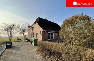 Haus kaufen in 25709 Kronprinzenkoog, saniertes Kleinod in idyllischer Feldrandlage