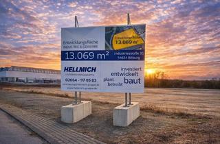 Gewerbeimmobilie mieten in Industriestraße 10, 54634 Bitburg, Kurzfristig bebaubare Entwicklungsfläche in Bitburg