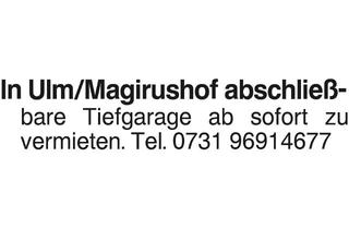 Immobilie mieten in 89077 Ulm, Sonstige Immobilien mieten, Ulm