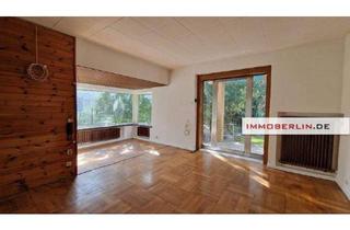 Villa kaufen in 14089 Berlin, Berlin - IMMOBERLIN:DE - Sehr attraktives Ein-Zweifamilienhaus in exquisiter Lage zwischen Wald und Havel