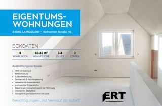 Wohnung kaufen in Kelheimer Straße 46, 84085 Langquaid, Wohnen mit Komfort: Neubauwohnungen in Toplage