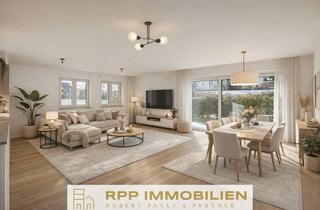 Wohnung kaufen in 85232 Bergkirchen, Familienfreundliches Wohnen mit riesigem Garten: 4-Zi.-Erdgeschosswohnung im Erstbezug