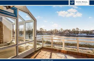 Wohnung kaufen in 24768 Rendsburg, Mehr Blick geht nicht: Wohnen direkt am Nord-Ostsee-Kanal