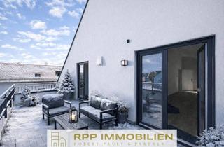 Wohnung kaufen in 85716 Unterschleißheim, Neubau: Lichtdurchflutete 3-Zimmer-Wohnung mit großzügiger Süd/West-Dachterrasse
