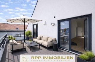 Wohnung kaufen in 85716 Unterschleißheim, Neubau: Lichtdurchflutete 3-Zimmer-Wohnung mit großzügiger Süd/West-Dachterrasse