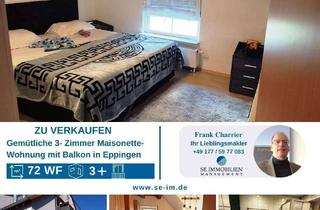 Wohnung kaufen in 75031 Eppingen, Gemütliche 3 Zimmer Maisonette Wohnung