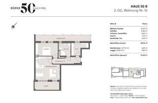 Wohnung kaufen in Römerstraße 50 B, 82205 Gilching, BARRIEREFREI. DACHTERRASSE & LOGGIA: Besondere 2,5 Zimmerwohnung im 2. OG
