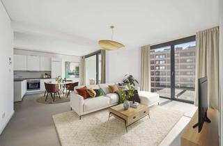 Wohnung mieten in Heidestraße 39, 10557 Tiergarten, Modern Living at The Colonnades – Exklusives 3-Zimmer-Apartment mit zwei Loggien und Einbauküche