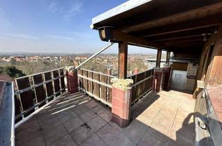 Wohnung mieten in Bergstraße 56, 99510 Apolda, Sanierte 3-Raum–Wohnung mit Terrasse über den Wolken Apoldas