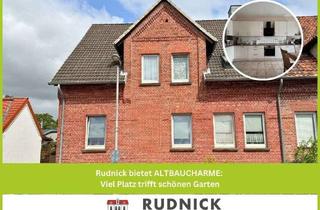 Haus kaufen in 31542 Bad Nenndorf, RUDNICK bietet ALTBAUCHARME: Viel Platz trifft schönen Garten