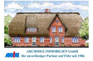 Haus kaufen in Kertelheinallee, 25938 Nieblum, *Nur noch eine traumhafte Reetdachhaushälfte in Nieblum verfügbar*