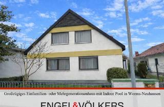Haus kaufen in 67549 Neuhausen, Großzügiges Einfamilien- oder Mehrgenerationenhaus mit Indoorpool in Worms-Neuhausen