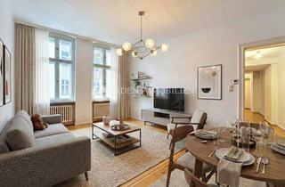 Wohnung kaufen in Schweidnitzer Str., 10709 Berlin, Stilvolle 2-Zimmer-Altbauwohnung mit separater Küche und Tageslichtbad.