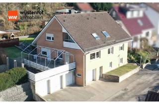 Haus kaufen in 32805 Horn-Bad Meinberg, Großzügiges 2-Familienhaus in Hanglage mit Dachterrasse, Loggia und 4 Garagen