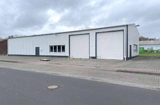 Gewerbeimmobilie kaufen in 26802 Moormerland, Großzügige Halle mit Büro inkl. Küche und Kühlraum / sep. Lagerraum im Gewerbegebiet Neermoor!