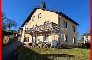 Einfamilienhaus kaufen in 54636 Hütterscheid, Freistehendes Einfamilienhaus mit Nebengebäude