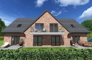 Wohnung kaufen in 25866 Mildstedt, Neubau-Obergeschosswohnung in Mildstedt – KfW-55, PV & KfW-296 ab 0,55% p.a. Zinssatz