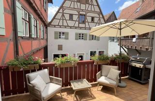Wohnung mieten in Segringer Str., 91550 Dinkelsbühl, Gemütliche großzügige Altstadtwohnung mit großem Balkon zu vermieten