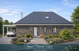 Haus kaufen in 26842 Ostrhauderfehn, NEUBAU- Erstbezug Walmdachbungalow KfW 55 Standard zu verkaufen