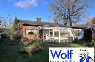 Haus kaufen in 32257 Bünde, Bünde - Ländlicher Bungalow mit großem Grundstück in Bünde Hüffen !